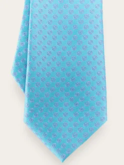 CORBATA JACQUARD MF TURQUESA