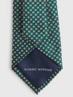 CORBATA JACQUARD MF VERDE
