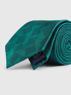 CORBATA JACQUARD MF VERDE