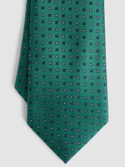CORBATA JACQUARD MF VERDE