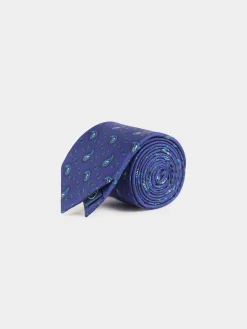 CORBATA PRINTED AZUL