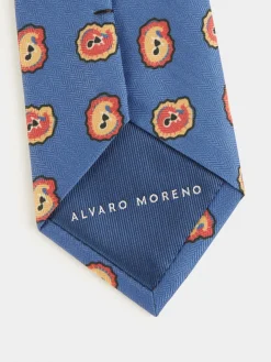 CORBATA PRINTED AZUL