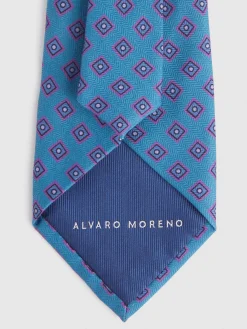CORBATA PRINTED AZUL