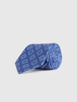 CORBATA PRINTED AZUL