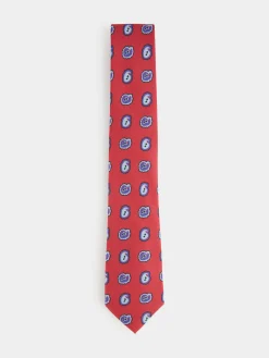 CORBATA PRINTED ROJO