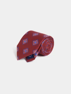 CORBATA PRINTED ROJO