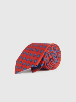 CORBATA PRINTED ROJO