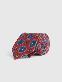 CORBATA PRINTED ROJO
