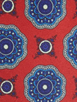 CORBATA PRINTED ROJO