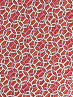 CORBATA PRINTED ROJO