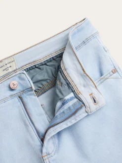 DENIM SLIM BASICO CELESTE