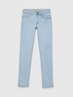 DENIM SLIM BASICO CELESTE