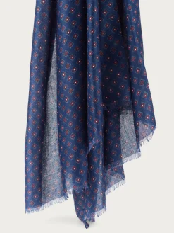 FOULARD PRINT AZUL