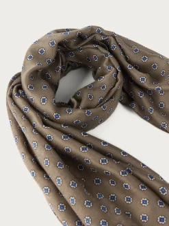 FOULARD PRINT MARRÓN
