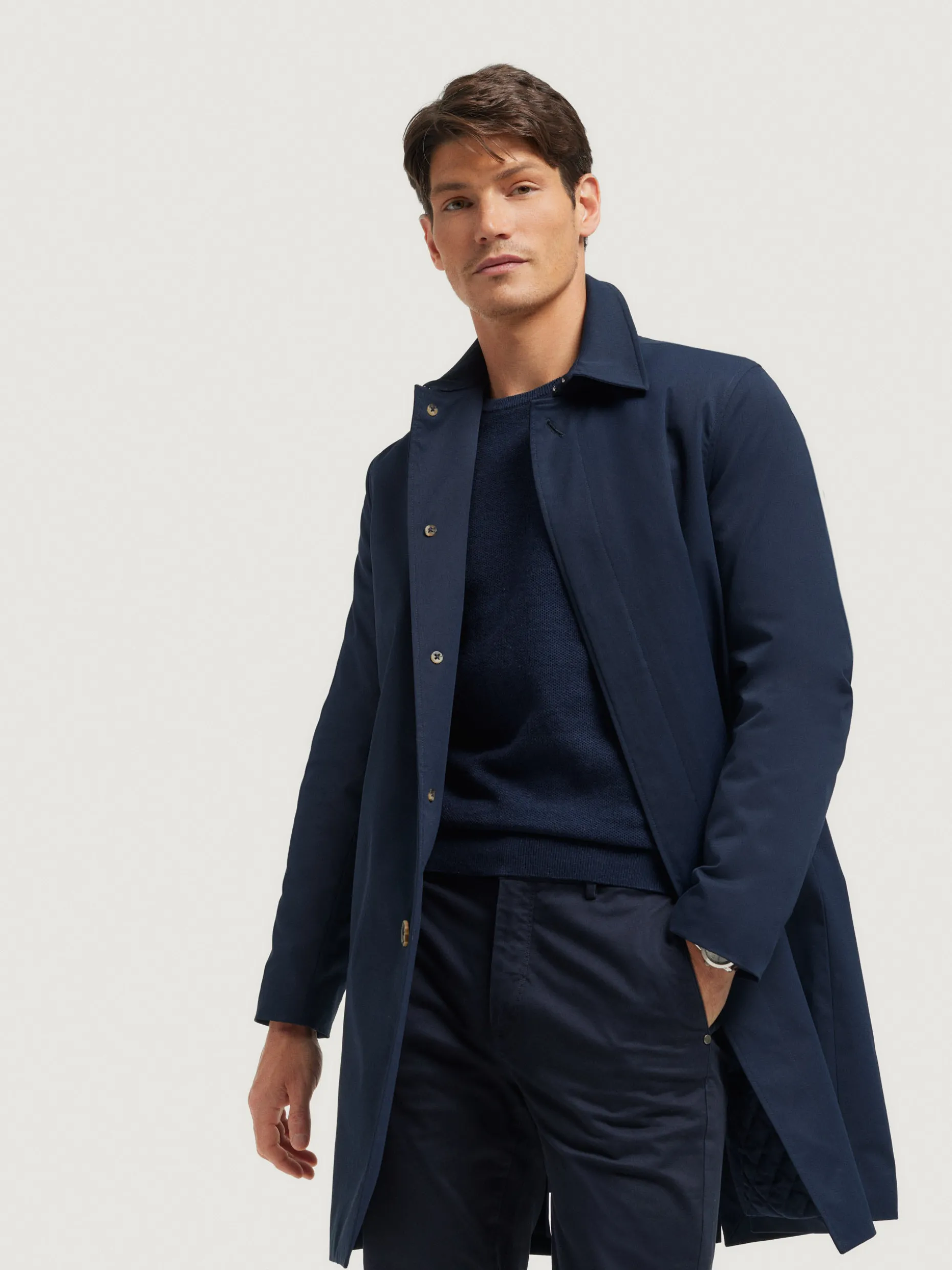 GABARDINA FELDMAN AZUL MARINO