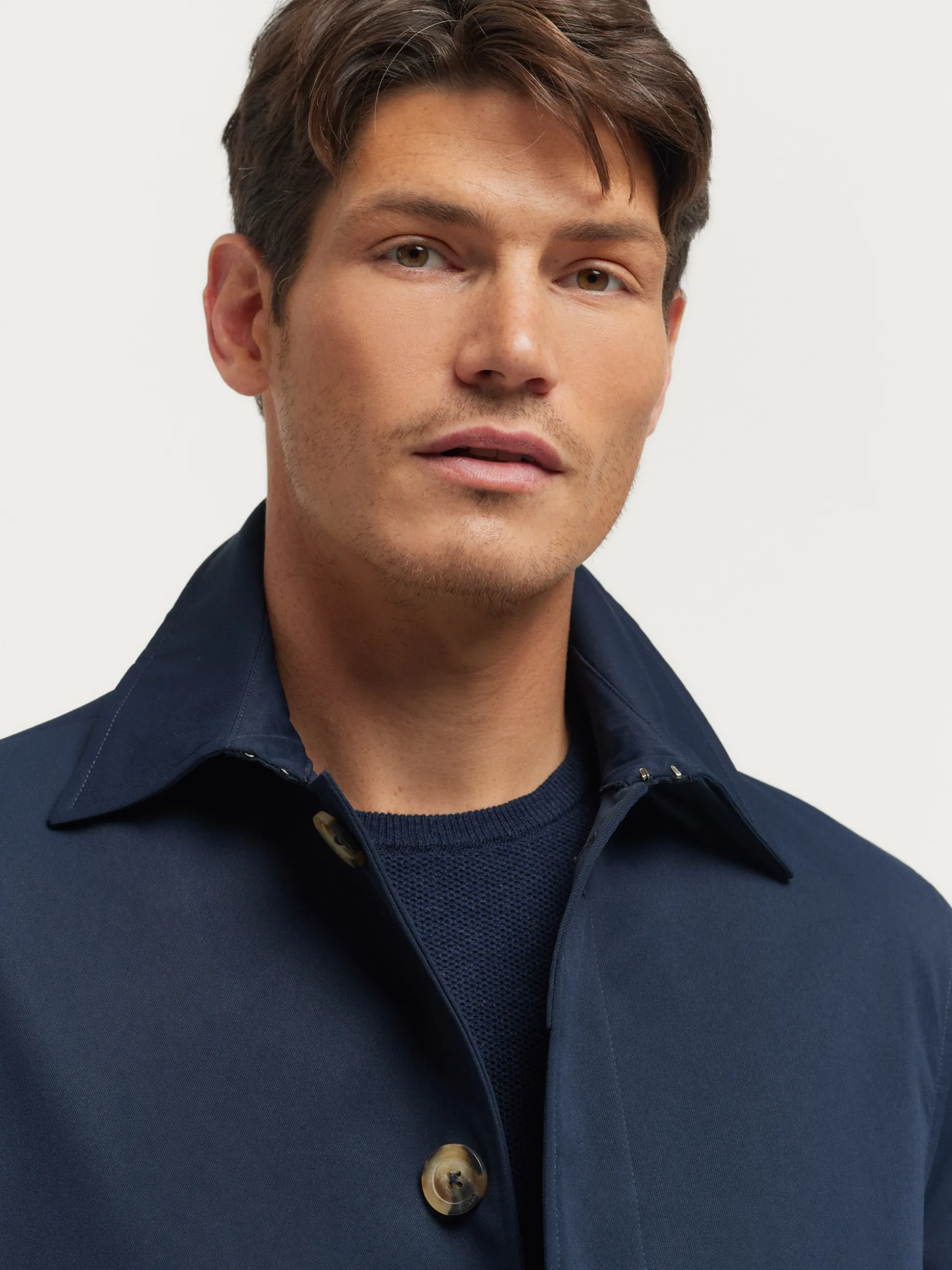 GABARDINA FELDMAN AZUL MARINO