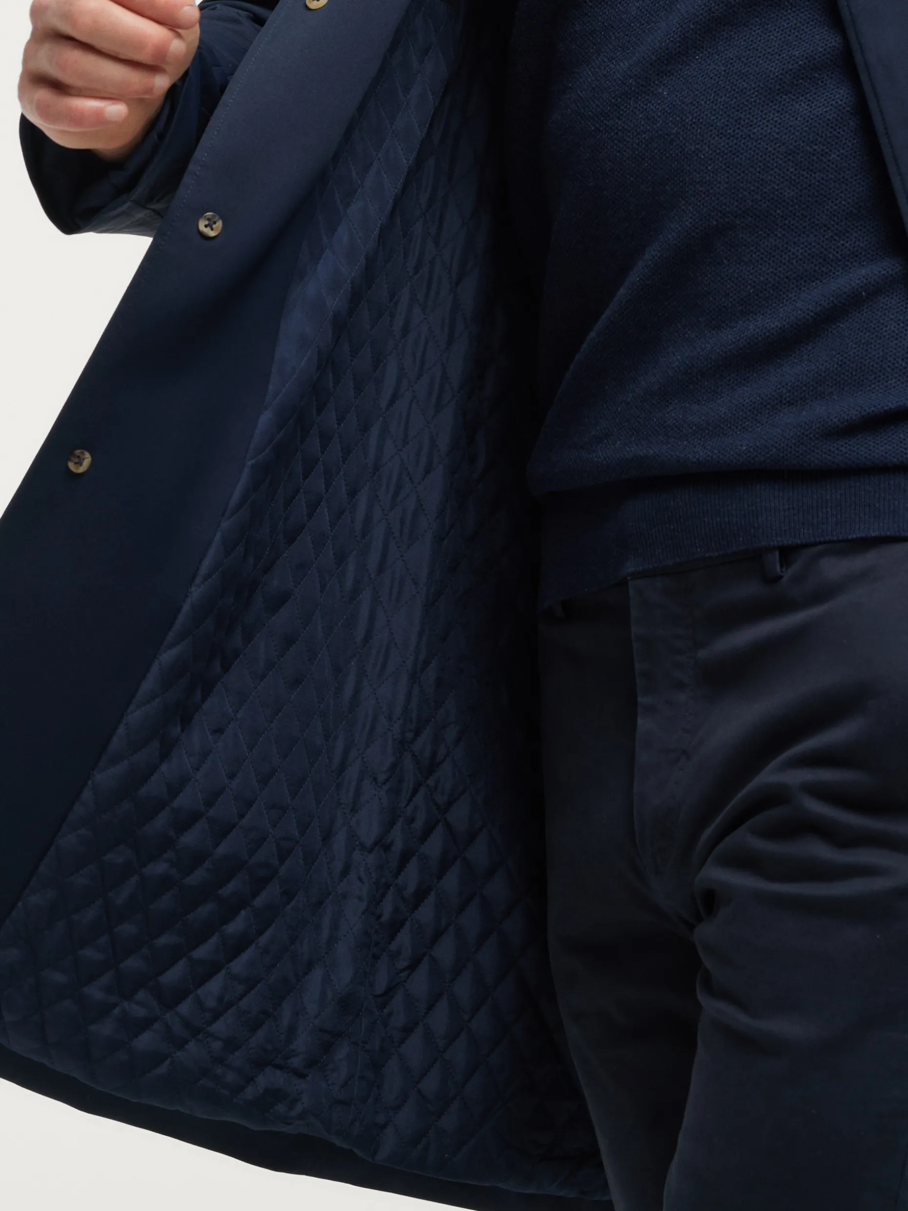 GABARDINA FELDMAN AZUL MARINO