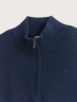 JERSEY CREMALLERA AZUL MARINO