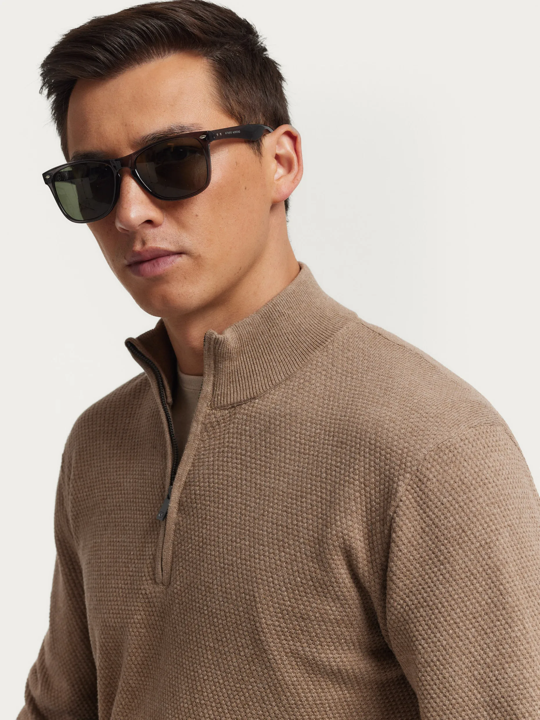 JERSEY CREMALLERA BEIGE