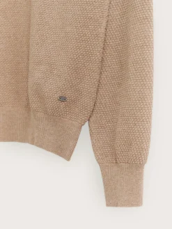 JERSEY CREMALLERA BEIGE