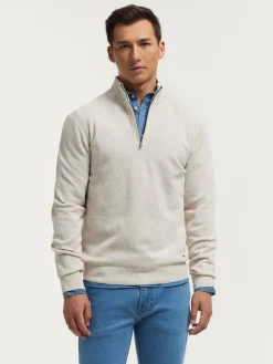 JERSEY CREMALLERA CRUDO