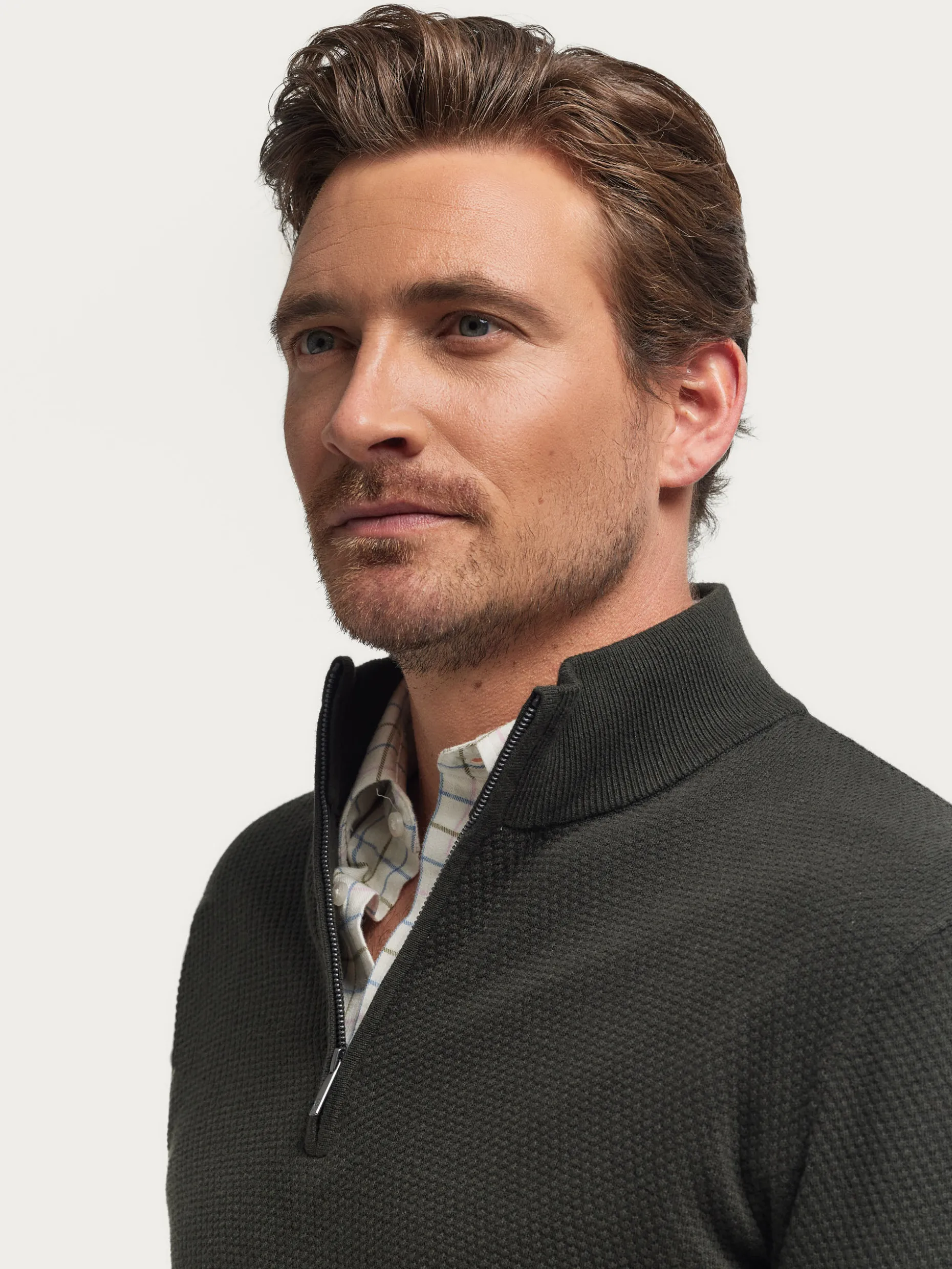 JERSEY CREMALLERA VERDE