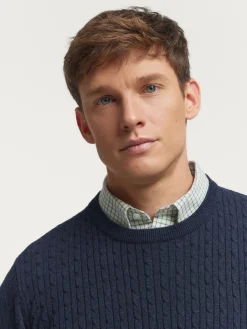 JERSEY OCHOS AZUL MARINO