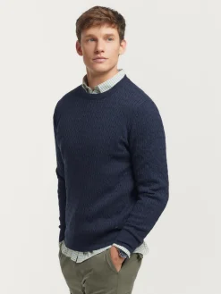 JERSEY OCHOS AZUL MARINO