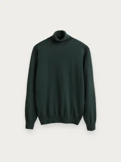 JERSEY ROLL COLLAR VERDE