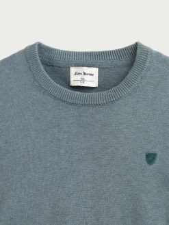 JERSEY ROUND NECK KIDS AZUL