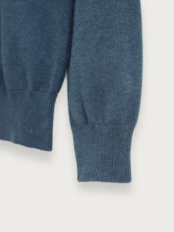 JERSEY V-NECK TRENDY AZUL