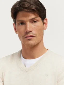 JERSEY V-NECK TRENDY CRUDO