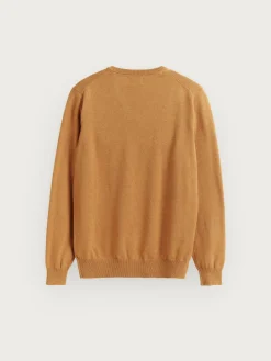 JERSEY V-NECK TRENDY MOSTAZA