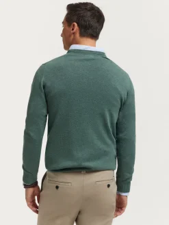 JERSEY V-NECK TRENDY VERDE