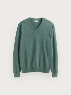 JERSEY V-NECK TRENDY VERDE