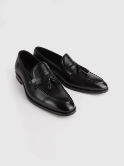 MOCASIN ANTIFAZ BORLAS NEGRO