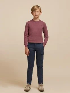 PANTALON BUFFALO KIDS AZUL MARINO