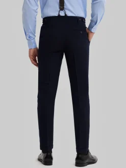 PANTALON CAPO PLAIN AZUL MARINO