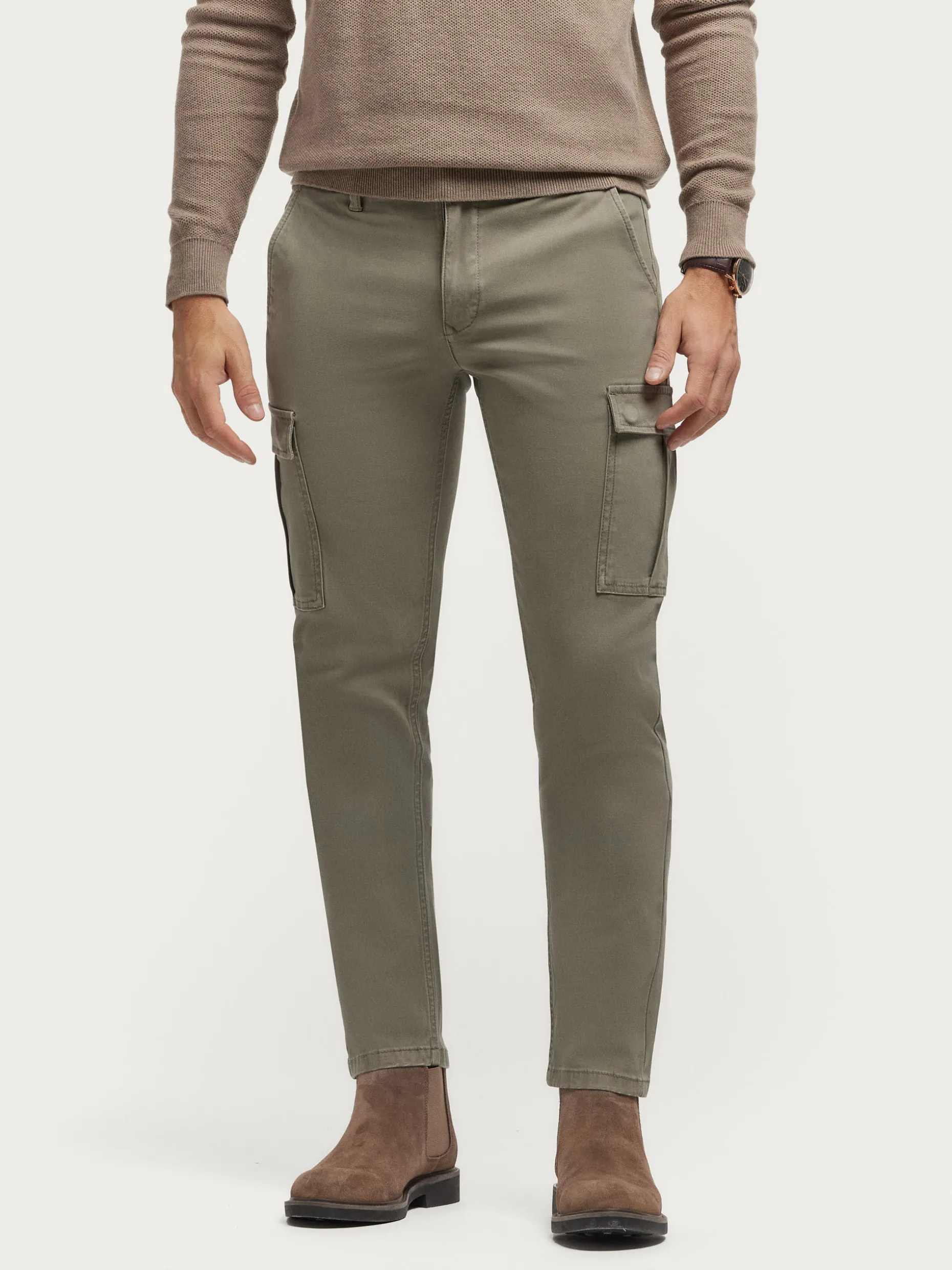 PANTALON CARGO ELVIS VERDE