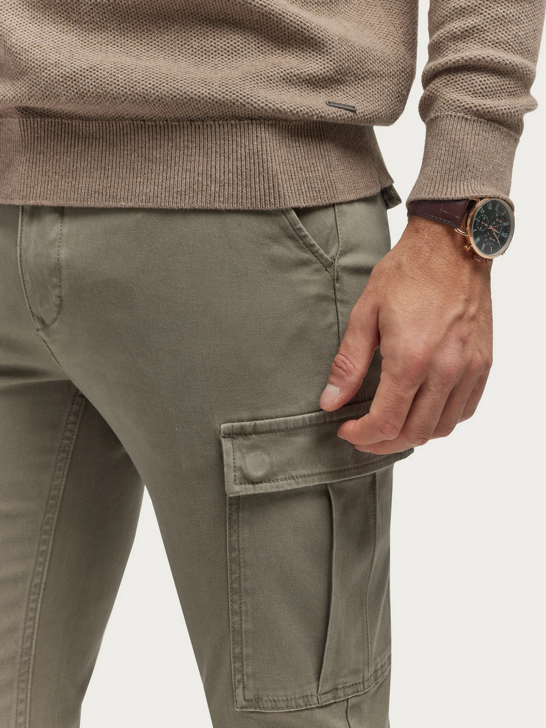 PANTALON CARGO ELVIS VERDE