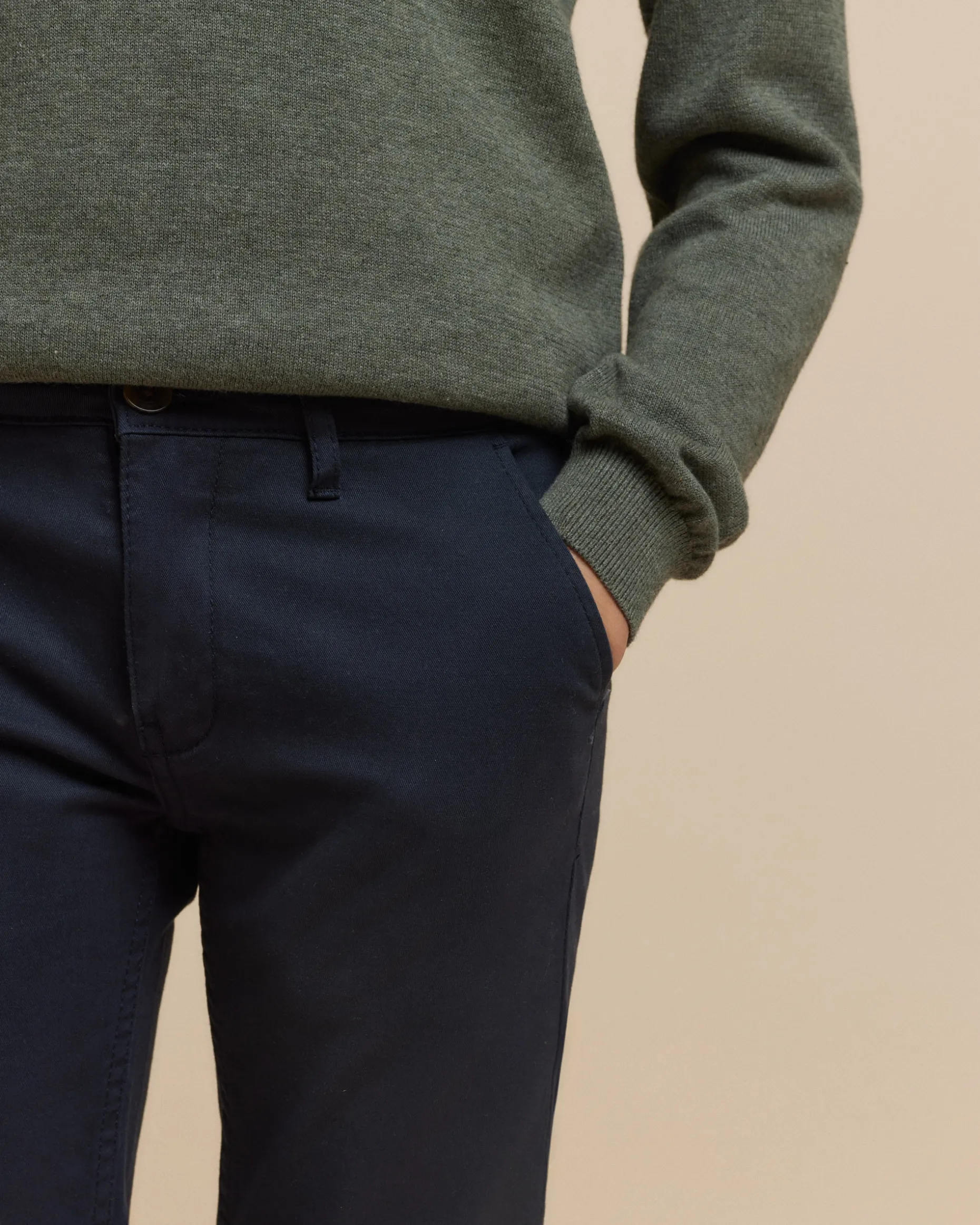 PANTALON CHINO KIDS AZUL MARINO