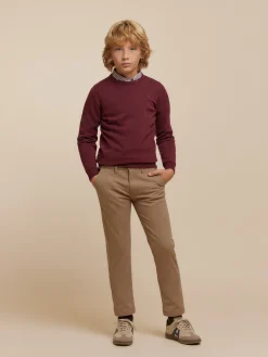 PANTALON CHINO KIDS CAMEL
