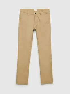 PANTALON CHINO SLIM FIT CAMEL