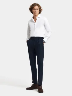 PANTALON CLASSIC TWILL AZUL MARINO