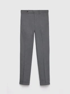PANTALON DUOMO CRUZADO GRIS