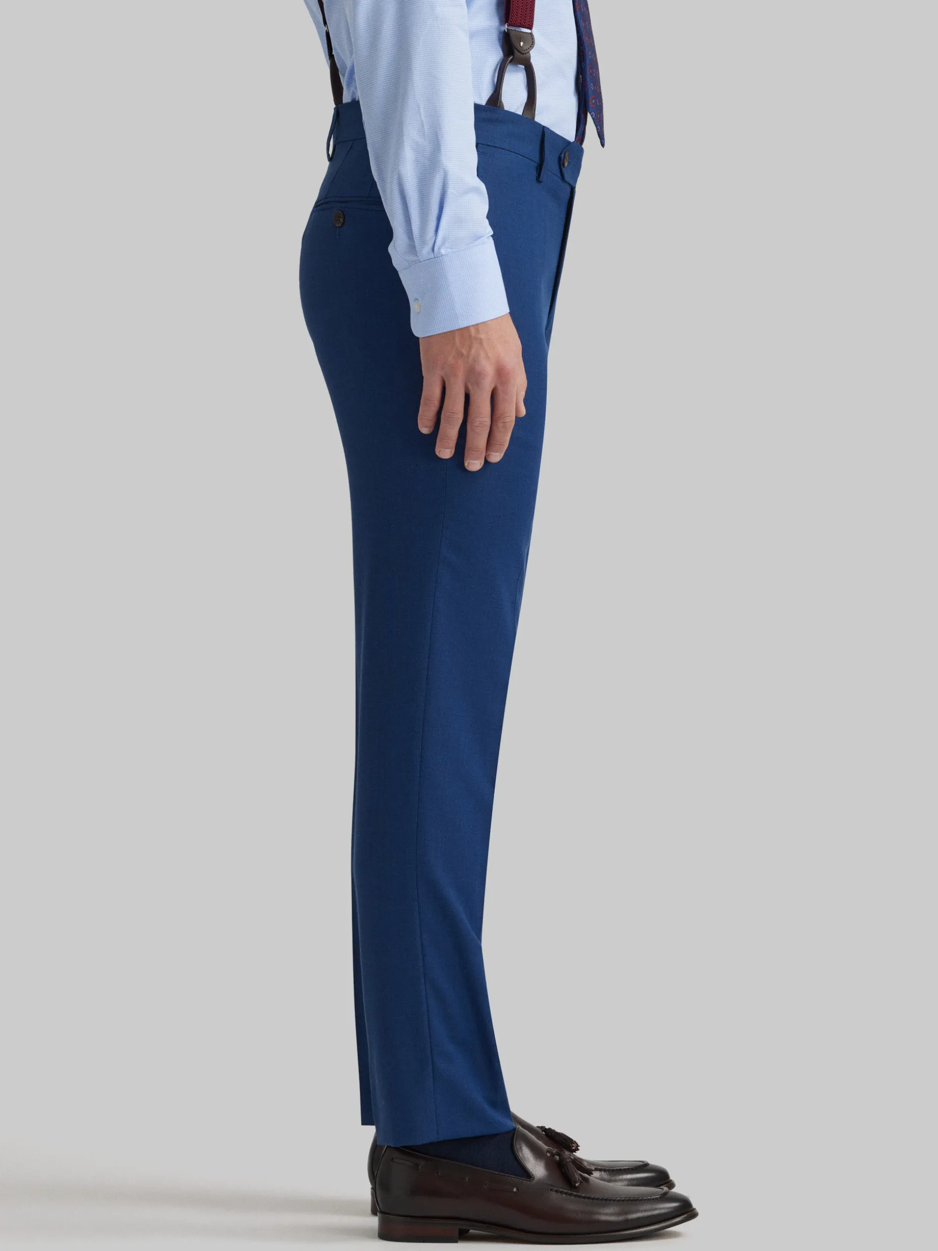PANTALON FIL A FIL AZUL