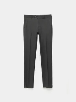 PANTALON FIL A FIL CRUZADO GRIS