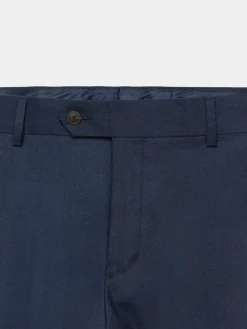 PANTALON FIL A FIL CRUZADO AZUL MARINO