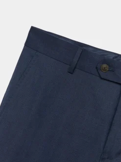 PANTALON FIL A FIL CRUZADO AZUL MARINO