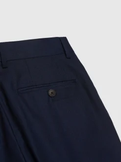 PANTALON FIL A FIL CRUZADO AZUL MARINO
